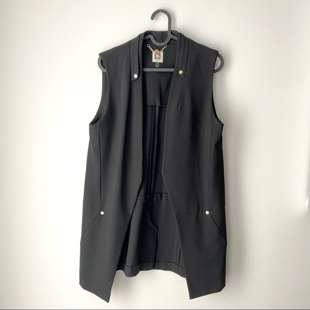 Anne Klein Black Vest